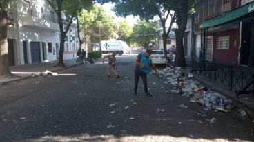 Limpieza en la zona de Pichincha