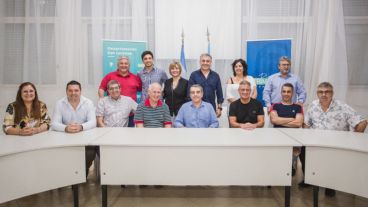 La reunión sirvió para cerrar filas para el próximo año.