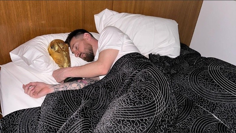 Una de las fotos del diez en Instagram.