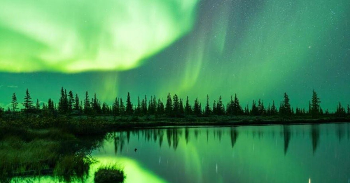 El pueblo donde se puede ver la aurora boreal 300 días al año