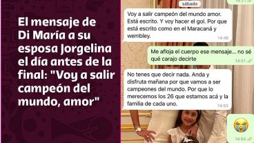 La captura que realizó el equipo de redes de Rosario3.