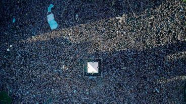 La foto que usó Fernández para su posteo.