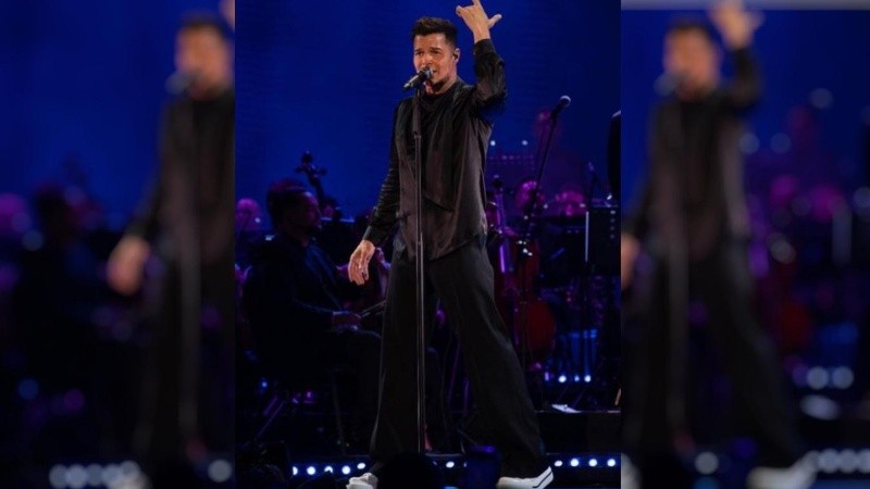 El cantante Ricky Martin.