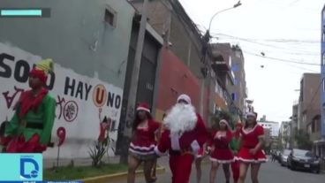 Imágenes de "La caída del Grinch de Chicago".