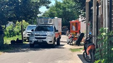 La zona de Cagancha y Crespo donde asesinaron al policía.