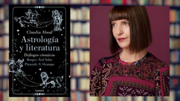 "Unir literatura, astrología y obra desde el punto de vista de la carta natal fue decir «bueno, no hay fronteras»", sostiene Claudia Aboaf sobre su libro.