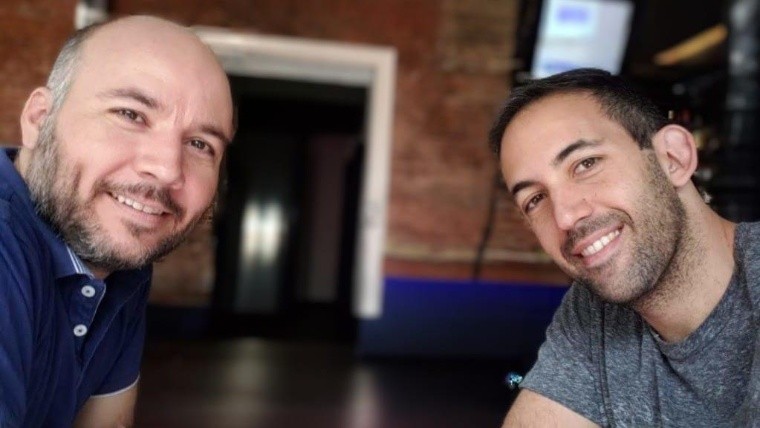 De izq a dcha. Lucas Uzal y Bruno Ruyú, fundadores de Halley.