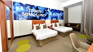 Las habitaciones son de "5 estrellas y muy diferentes de las residencias de otros países".