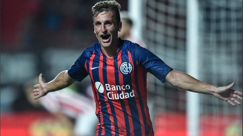 Bruno Pittón vistió la camiseta de San Lorenzo entre 2019 y 2021.
