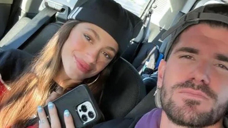 La cantante sacó a la luz una conversación que mantuvo con su novio antes de un partido de la Selección Argentina.