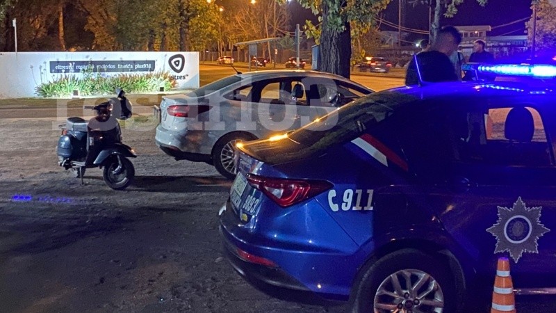 Varios tiros contra la fachada a las 21.35 de este miércoles.