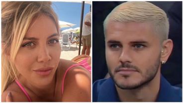 Wanda está en Uruguay con su hermana y sus cinco hijos.