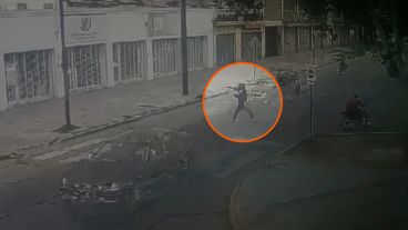 Así fue el ataque a balazos contra la sede de la Defensoría del Pueblo.