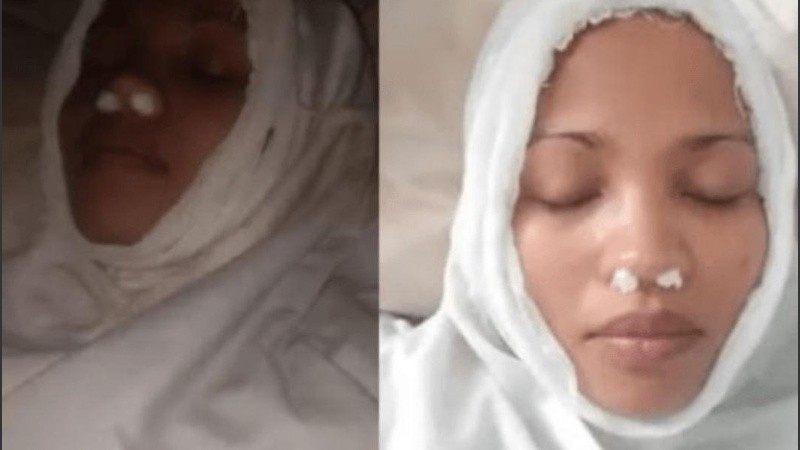 La mujer está siendo buscada por las autoridades.