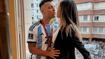 La foto que encendió el rumor del embarazo de Agustina Gandolfo.