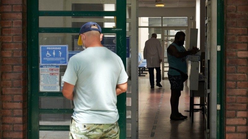 La protesta se sintió a primera hora de este miércoles en el Carrasco.