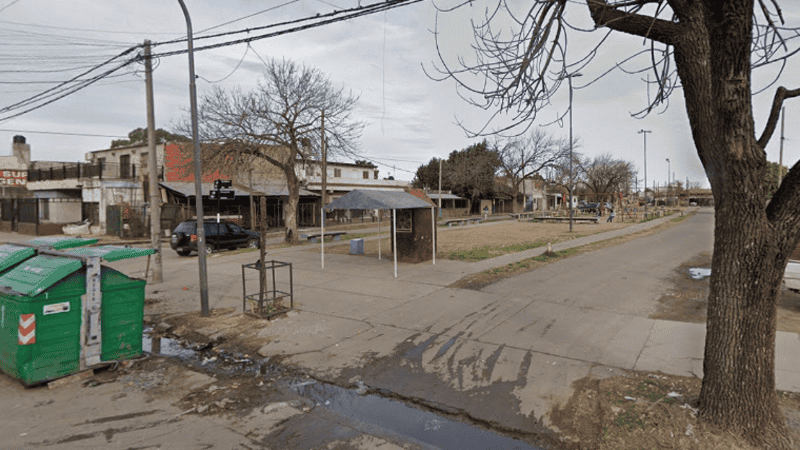 La zona en la que se produjo el ataque.