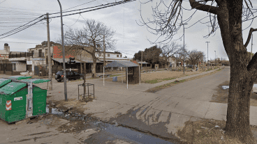 La zona en la que se produjo el ataque.