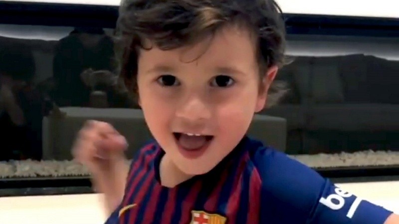 Mateo Messi volvió a ser tendencia