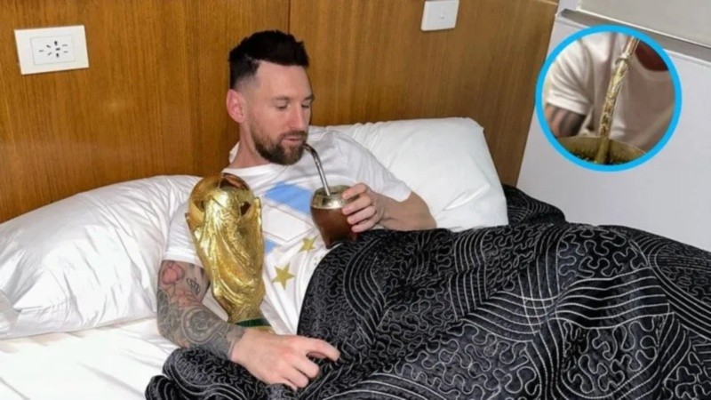 Una bombilla especial para el mejor jugador del mundo. 