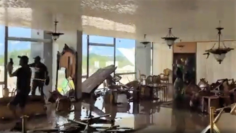 El Plenario del Supremo Tribunal Federal después de la invasión.