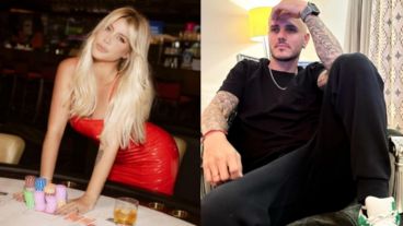 Wanda Nara y Mauro Icardi unidos por un gol.