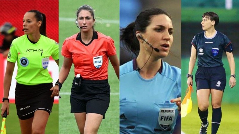Laura Fortunato, Mariana De Almeida, Daiana Milone y Salomé Di Iorio dirigirán en el Mundial 2023
