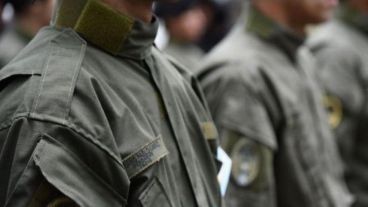 Gendarmería estuvo a cargo del operativo.