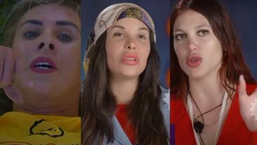 Abigail Pereira, Charlotte Caniggia y Marian Farjat en "El hotel de los famosos 2"