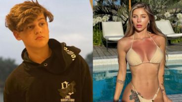 Bautista Vicuña sigue a Romina Malaspina: presentadora, cantante, modelo y actriz.