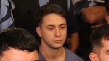 Thomsen en el banquillo de los acusados del tribunal de Dolores.