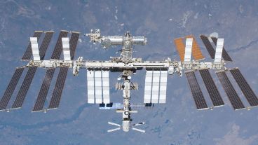 Actualmente hay siete personas en la ISS.