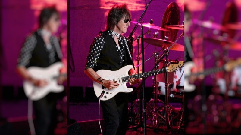 El guitarrista Jeff Beck