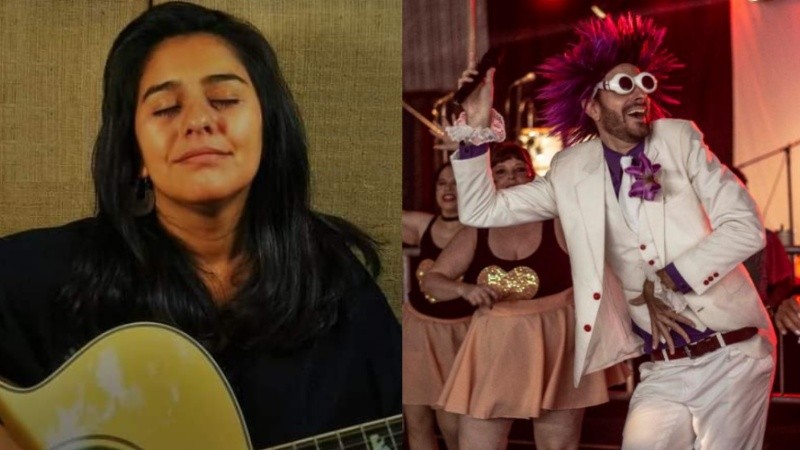 La artista Huahui Basualdo y un nuevo baile de carnaval.