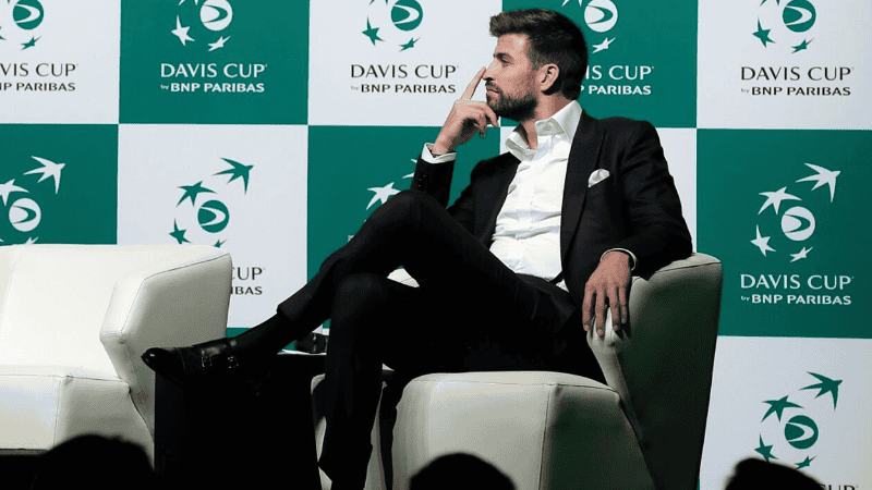 El ex defensor de Barcelona comercializó la Copa Davis por cinco años. 