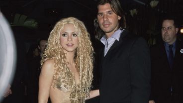 Shakira y Antonito, en la época en la que eran pareja.