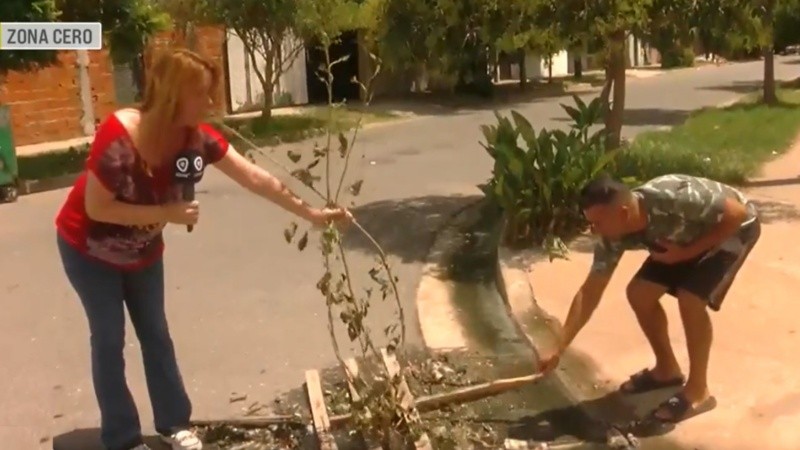 Las imágenes desde Oncativo al 2800.