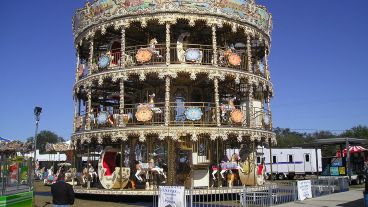 La calesita más grande del mundo, cerca de Rosario