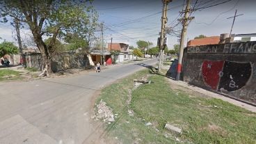 La esquina de Lavalle y Rueda, cercana al pasillo donde fue detenido un hombre de 30 años.