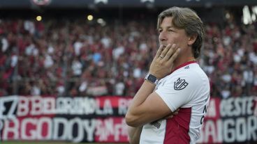 El Gringo Heinze volvió al Coloso como técnico de Newell's.