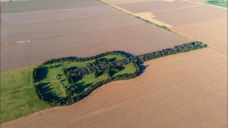 Esta manifestación artística en medio del paisaje, es el fruto de la historia de amor entre Pedro Martín Ureta y Graciela Yrairoz.