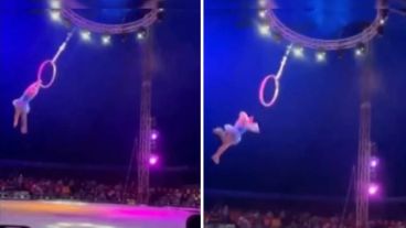 La joven no sufrió heridas internas ni fracturas.