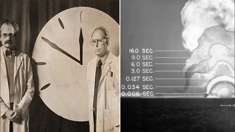 Desde 1947 el reloj se retrasó ocho veces y adelantó 16. 