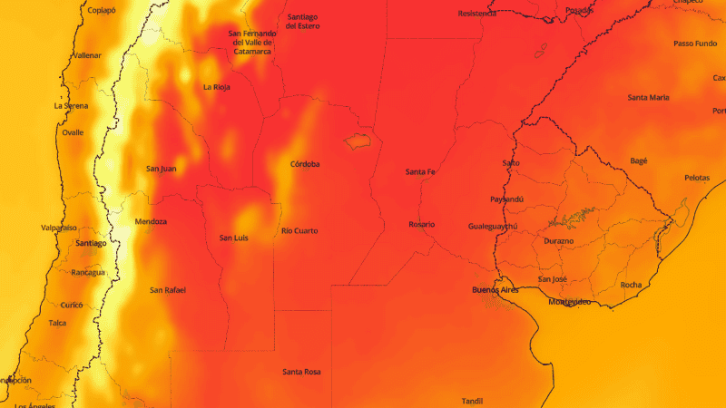 Enero de 2022 fue récord en olas de calor desde los registros de 1964.