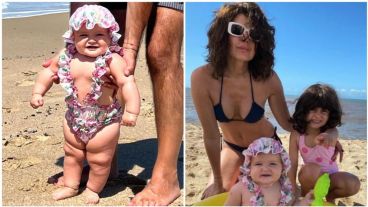 La actriz y el exgobernador de Salta se encuentran de vacaciones en Punta del Este Uruguay.