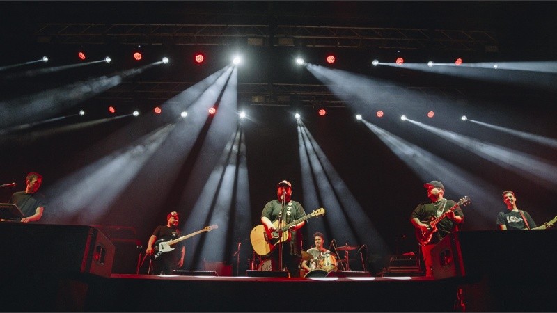 El grupo rosarino Lobo.