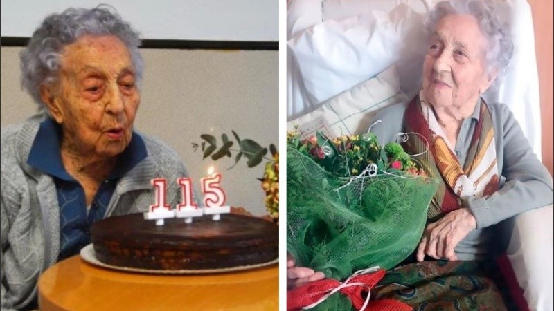 María tocó el piano desde que era una niña hasta los 108 años.