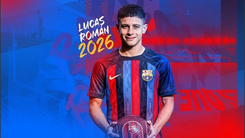 A punto de cumplir 19 años, Román se va de Ferro al Barcelona B.