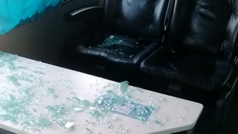 El ataque de colectivos es más frecuente en los accesos a Rosario.