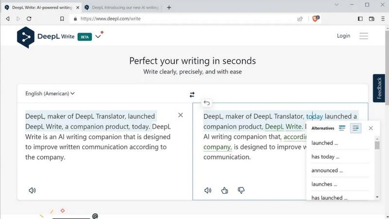 DeepL Write está disponible en versión beta para su uso tanto en escritorio como en el móvil.